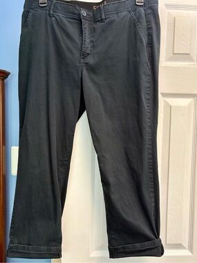 Curve Appeal Black Cropped Pants